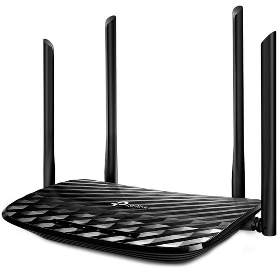 Imagem de Roteador Wireless Gigabit Dual Band 2,4/5Ghz 4 Ant Fixas 5dBi Archer C6 AC 1200 TP-Link