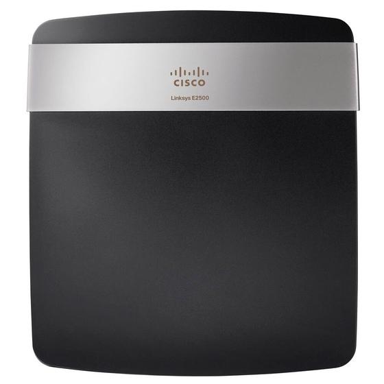 Roteador Wireless Linksys E2500-BR N600 - Dual Band 2.4/5 GHZ - 4 Portas RJ45 10/100 Menor preço em Roteador Wireless Linksys E2500-BR N600 - Dual Band 2.4/5 GHZ - 4 Portas RJ45 10/100