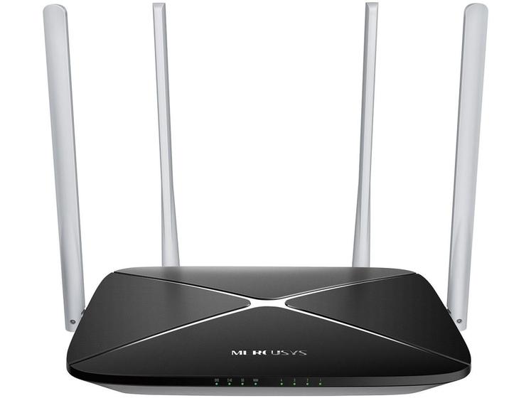 Roteador Wireless Mercusys AC12 1200mbps - 4 Antenas 5 Portas Menor preço em Roteador Wireless Mercusys AC12 1200mbps - 4 Antenas 5 Portas