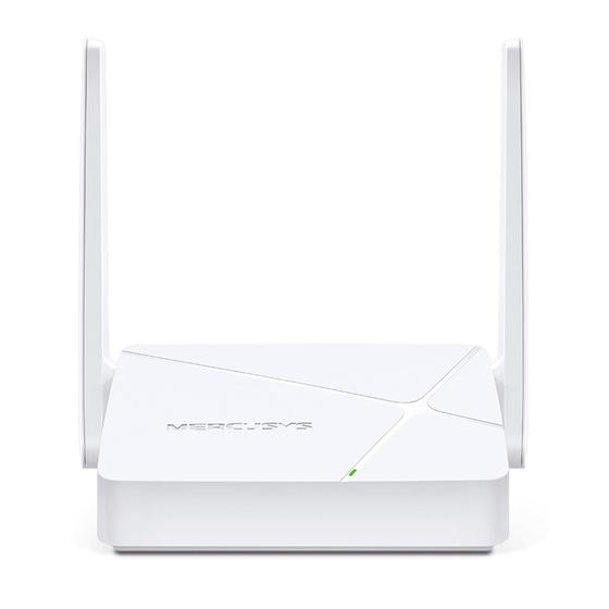 Imagem de Roteador Wireless Mercusys MR20 AC750 - 433/300MBPS - 2 Antenas - Branco