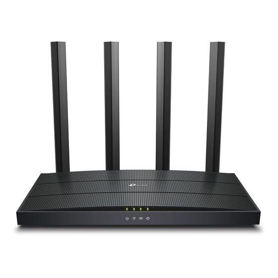 Imagem de Roteador Wireless TP-Link Archer AX12 AX1500 - 1201/300MBPS - Dual-Band - 4 Antenas - Preto