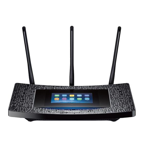 Imagem de Roteador Wireless TP-LINK Gigabit Touch Screen AC1900 Touch P5