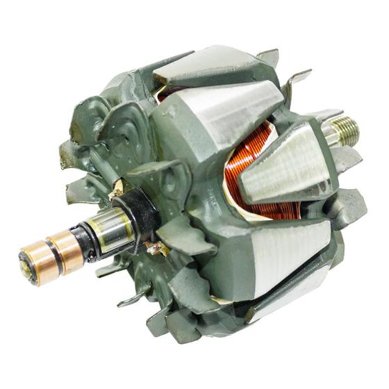 Imagem de Rotor Do Alternador JD Colhetadeira Série S 4000 9000 M4000 12V 200A Sem Rolamento - AUTOMAXX - 40.858