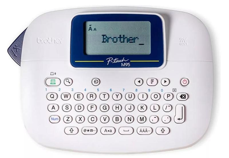 Rotulador Eletrônico Brother Pt-m95wt Branco Menor preço em Rotulador Eletrônico Brother Pt-m95wt Branco
