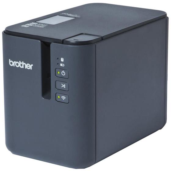 Rotulador Eletronico de Mesa Brother PTP900W Preto Menor preço em Rotulador Eletronico de Mesa Brother PTP900W Preto