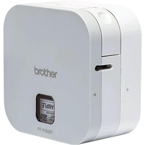 Imagem de Rotuladora Brother Ptp300bt Eletronica e Portatil Com 1 Fita