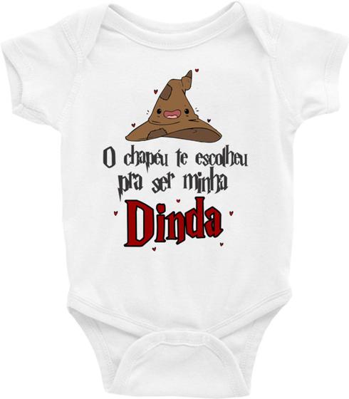 Imagem de Roupa Body Bebê Infantil / O Chapéu Te Escolheu Pra Ser Minha Dinda