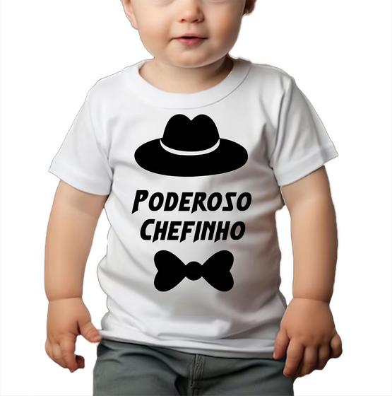 Imagem de Roupa Body Bebê Manga Comprida Estampado Poderoso Chefinho