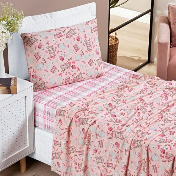 Imagem de Roupa Cama Solteiro Kristen Kids100% Algodao Super Moderno