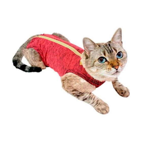 Roupa Cirúrgica Pet Med Para Gatos Duo Dry Rosa - Tamanho 3 - Roupas ...