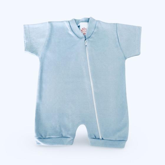 Imagem de Roupa de Bebê Atacado Kit 5 Macacão Pijama Fácil de Vestir