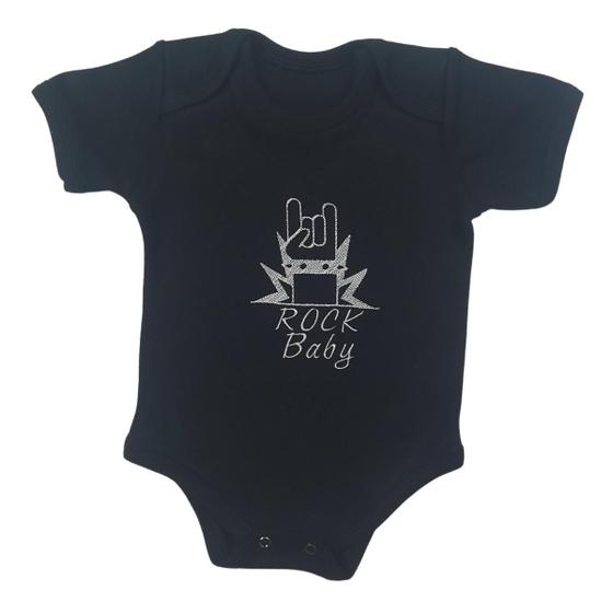 Imagem de Roupa de Bebê Menino Menina Body Rock Baby 1 Temático Infantil