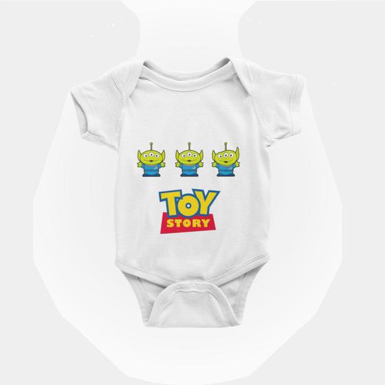 Imagem de Roupa de Bebe Mesversário Body de Bebê Aliens Toy Story