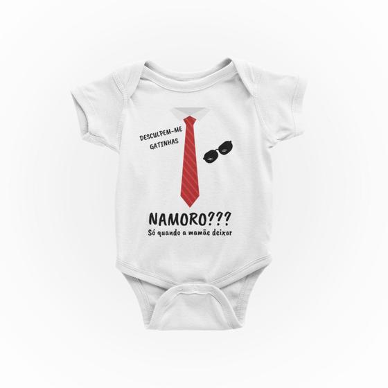 Imagem de Roupa de Bebe Mesversário Body de Bebê Desculpe-me Gatinhas