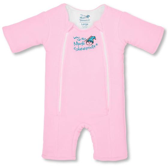 Imagem de Roupa de dormir Baby Merlin's Magic Microfleece rosa de 6 a 9 meses