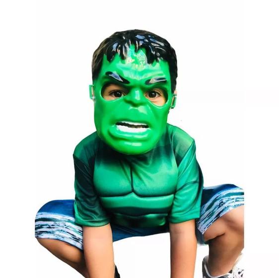 Imagem de Roupa Fantasia Hulk C Enchimento Curto Luxo