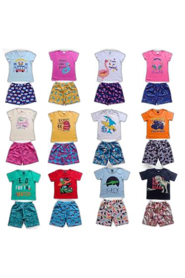 Imagem de Roupa Infantil Atacado Menina E Menino Lote 24 Peça Revenda