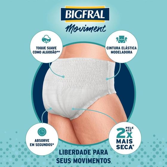 Imagem de Roupa int bigfral moviment g/xg c/16