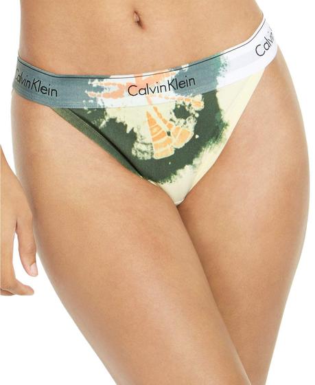 Imagem de Roupa íntima Calvin Klein Modern Cotton Tie-Dye Tanga QF6059