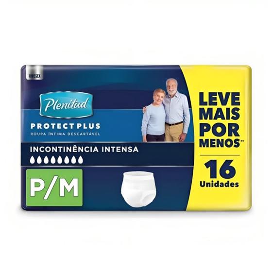 Imagem de Roupa Íntima Descartável Plenitud Protect Plus com 16