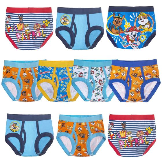 Imagem de Roupa Íntima Paw Patrol 100% Algodão Penteado (5 a 10 Unidades) - 18M-4T