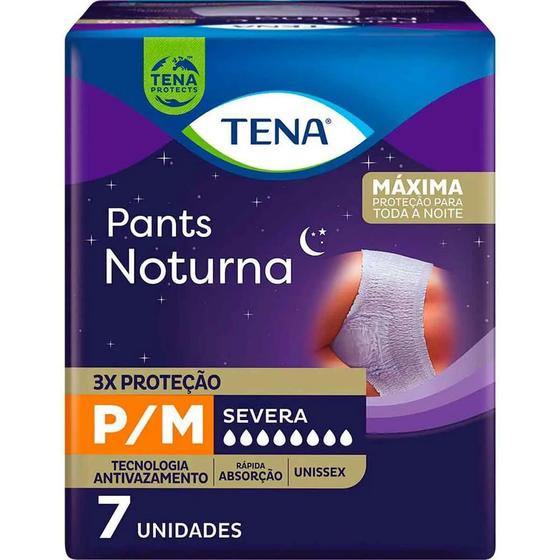 Imagem de Roupa Íntima Tena Pants Noturna P/M 7 unidades