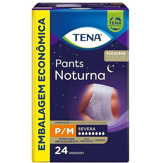 Imagem de Roupa íntima tena pants noturna p/m com 24 unidades