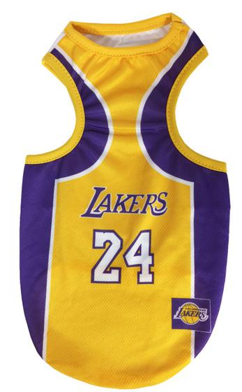 Imagem de Roupa para cachorro gato camiseta nba basquete los angeles lakers