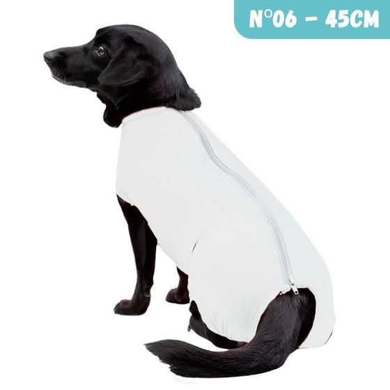 Imagem de Roupa Pós Cirúrgica Dry Fit UV para Cachorro Pet Cães