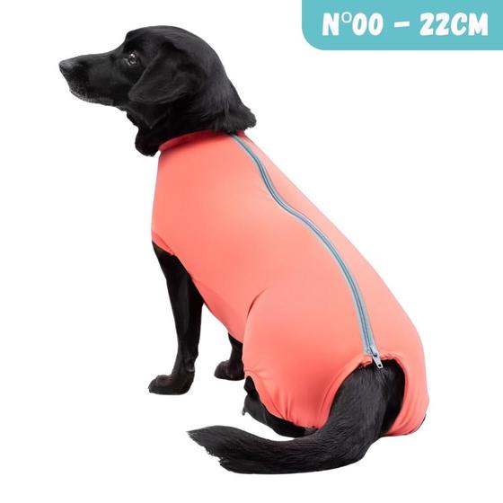Imagem de Roupa Pós Cirúrgica Dry Fit UV para Cachorro Pet Cães