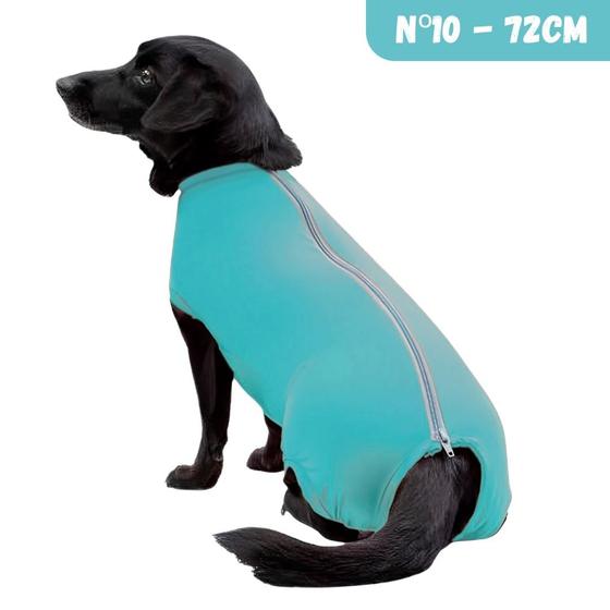 Imagem de Roupa Pós Cirúrgica Dry Fit UV para Cachorro Pet Cães
