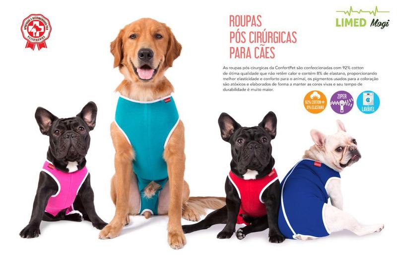 Imagem de Roupa Pós Cirúrgica Para Cães Nº 5 (6 a 8 Kg)