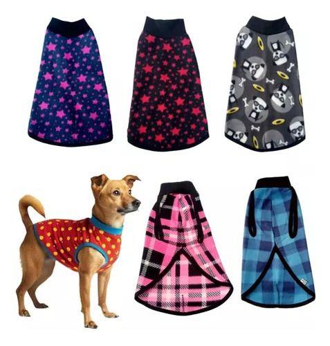 Imagem de Roupa Roupinha Quentinha Soft Cachorro Porte Pequeno Pets