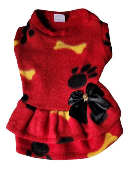 Imagem de Roupa Vestido Para Cachorro Soft Pet Inverno