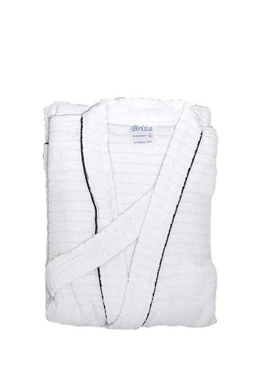Imagem de Roupão Atoalhado 100% Algodão Briza Branco 4022 Tamanho M