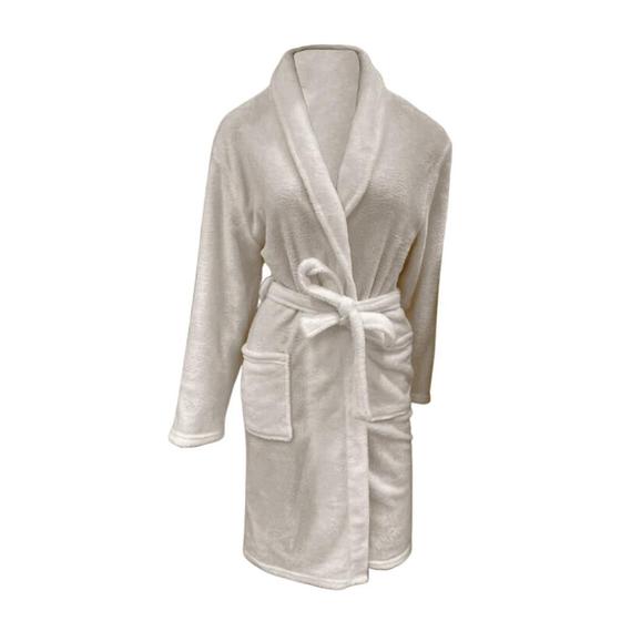 Roupão de Microfibra Adulto Masculino Feminino de Banho Extra Macio - 100% Poliéster Várias Cores Menor preço em Roupão de Microfibra Adulto Masculino Feminino de Banho Extra Macio - 100% Poliéster Várias Cores