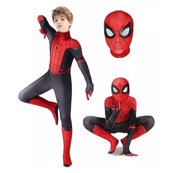 Imagem de Roupas de cosplay Spiderman Heroes Expedition Spider-Man Kids