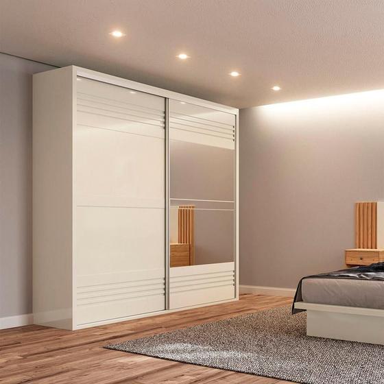 Imagem de Roupeiro Casal Com 02 Portas 2,23m 100% MDF - Dalla Costa