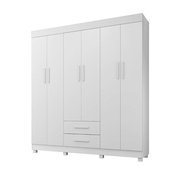 Imagem de Roupeiro Copacabana New com 6 Portas sem Espelho Benetil