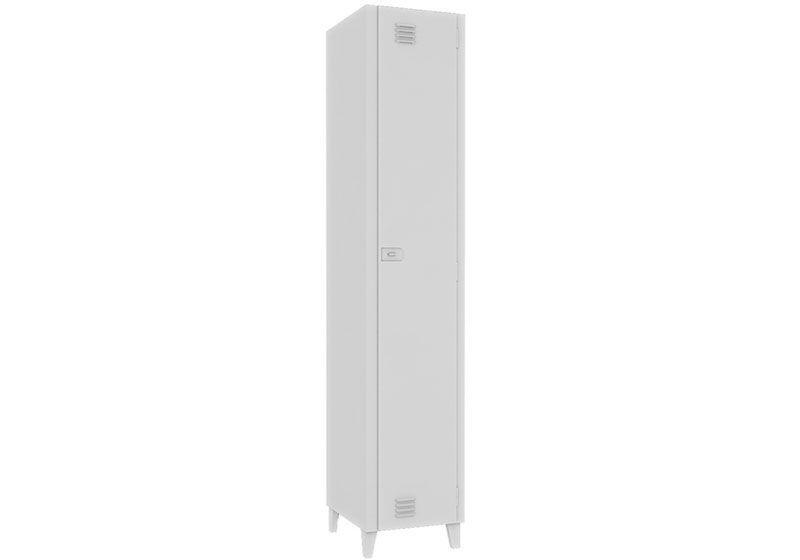 ROUPEIRO DE AÇO - 1 PORTA Com altura de 1,20m Menor preço em ROUPEIRO DE AÇO - 1 PORTA Com altura de 1,20m