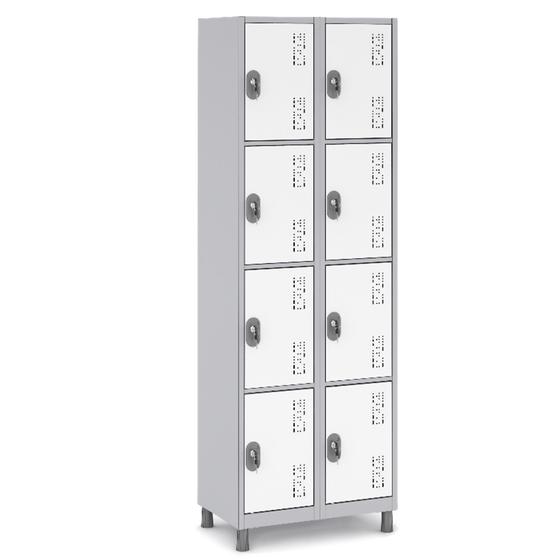 Imagem de Roupeiro de Aço com 8 Portas Versatilidade Total