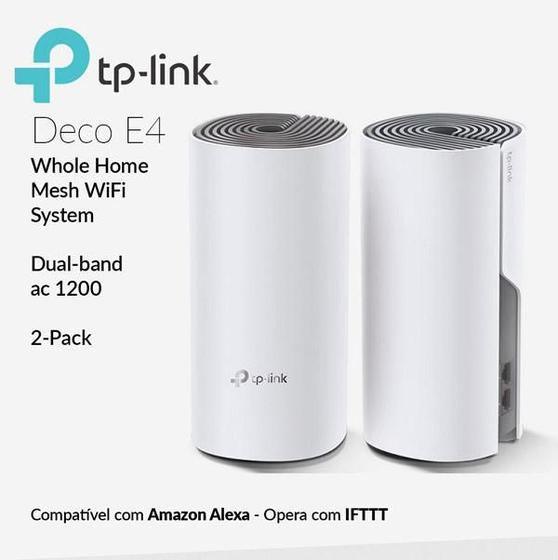 Imagem de Router TP-Link Deco E4 Whole-Home PACK-2 AC1200