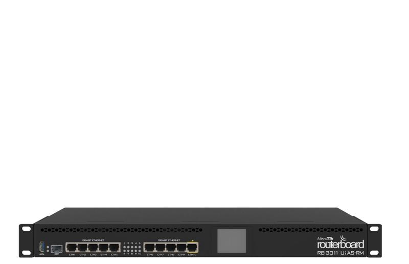 Routerboard Rb 3011uias-rm L5 - Mikrotik - Roteador - Magazine Luiza