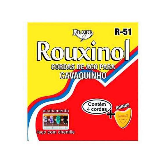 Imagem de Rouxinol - Cordas Para Cavaquinho Aço C/ Chenille R51