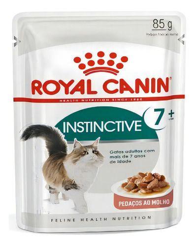 Imagem de Royal Canin Alimento Úmido Instinctive 7+ Gatos 85g