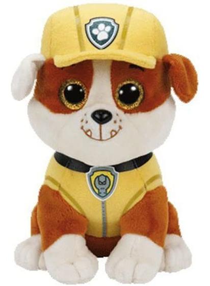 Rubble Cão Boneco Bichinho Pelúcia Tv Patrulha Canina - TY - Pelúcia ...