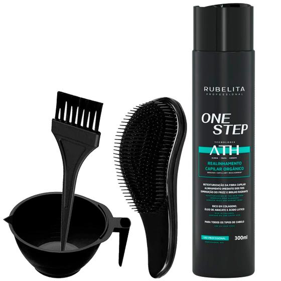 Imagem de Rubelita One Step 300ml Progressiva 1 Passo +Cumbuca/Escova