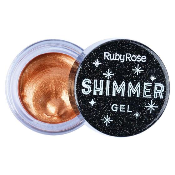 Ruby Rose Shimmer Sombra Em Gel Metalico 3 7,8 G