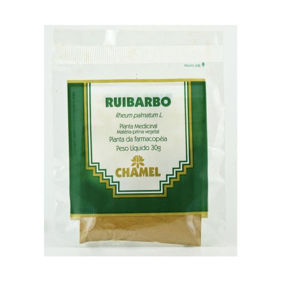 Ruibarbo em pó 30g - Chamel - Tempero - Magazine Luiza