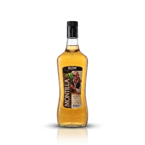 Rum Montilla Carta Branca 1L Destilado Para Drinks e Coquetéis